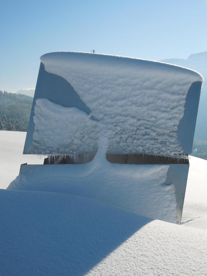 Kraehenberg Am Rande Der Wildnis Apartment Sibratsgfall ภายนอก รูปภาพ