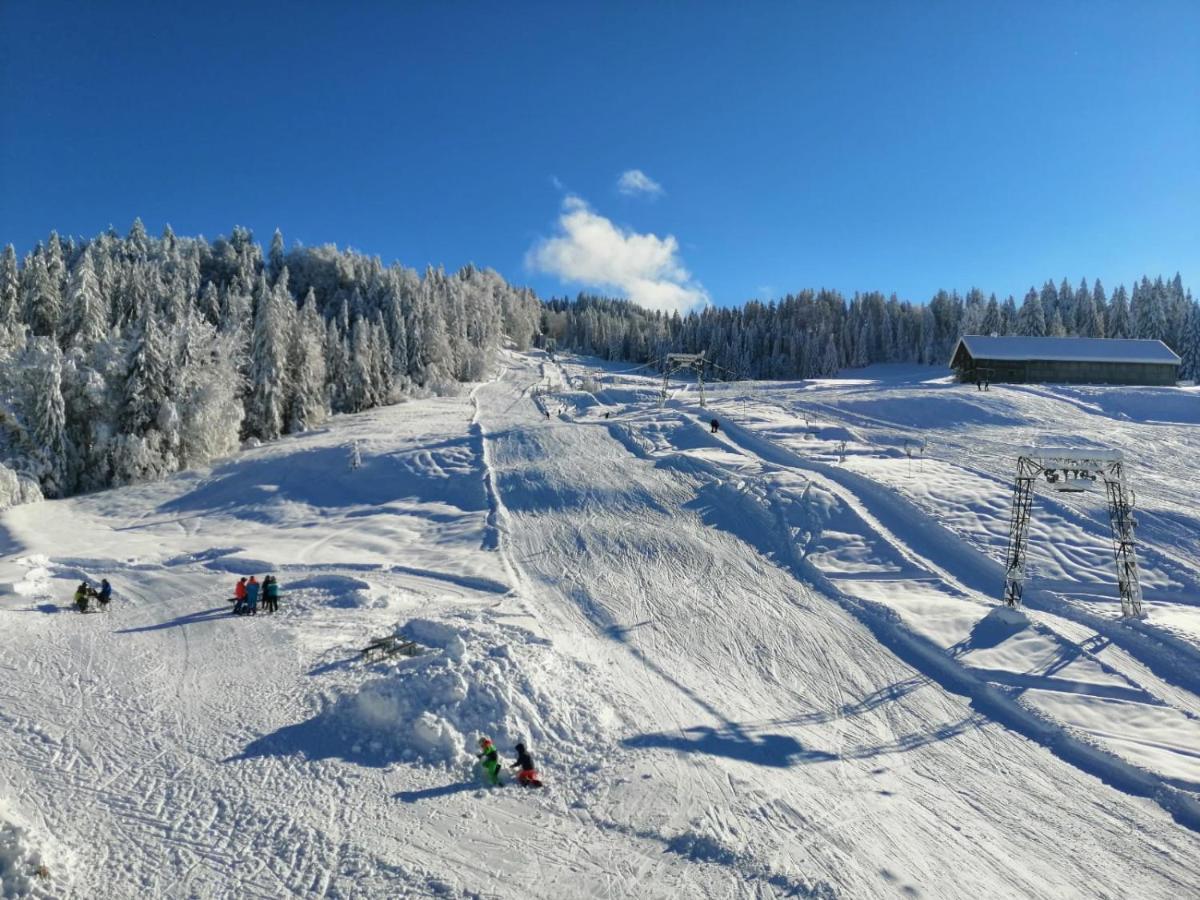 Kraehenberg Am Rande Der Wildnis Apartment Sibratsgfall ภายนอก รูปภาพ